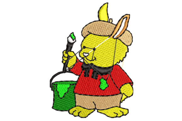 A Designer's Review: Cute Rabbit Painter for Business Merch