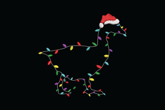 A Lighthearted Duck Embroidery Design for Your Projects