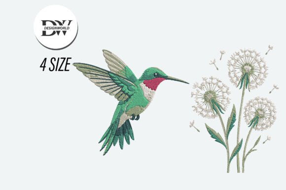A Professional's Review: The Hummingbird Embroidery Design