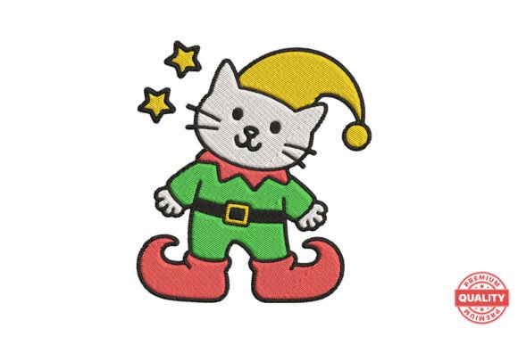 Christmas Cat Elf: A Designer's Review for Personalized Gift Crafting