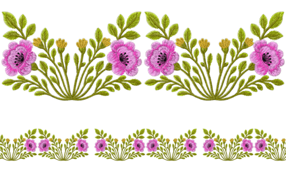 Floral Embroidery Borders: A Designer's Review
