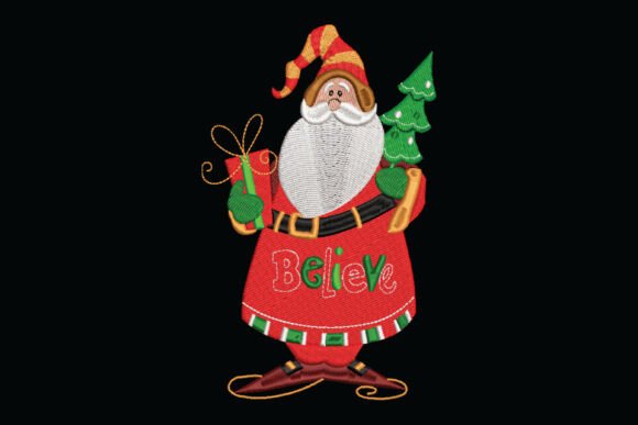 Funny Santa Claus Embroidery Design Review