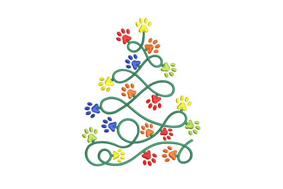 Paw Christmas Tree: An Embroidery Designer's Review for Boutique Apparel