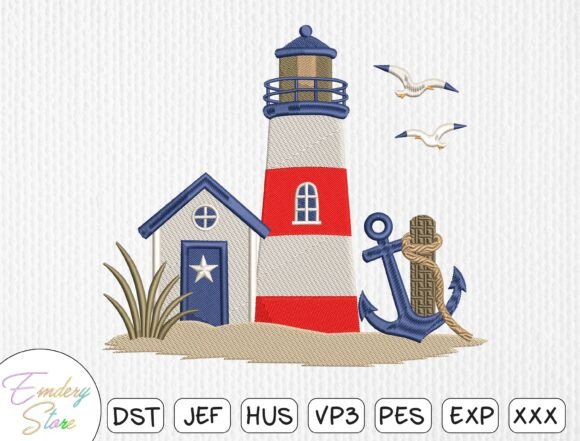 Review: A Coastal Embroidery Design for Seasonal Projects