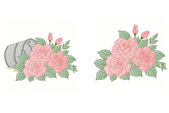 Rose Flower Embroidery Design Set: A Designer's Review