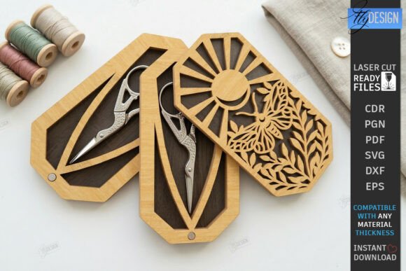 The Perfect Embroidered Companion: A Laser Cut Scissors Case Review